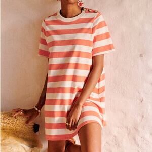 Sezane Striped Selena Dress